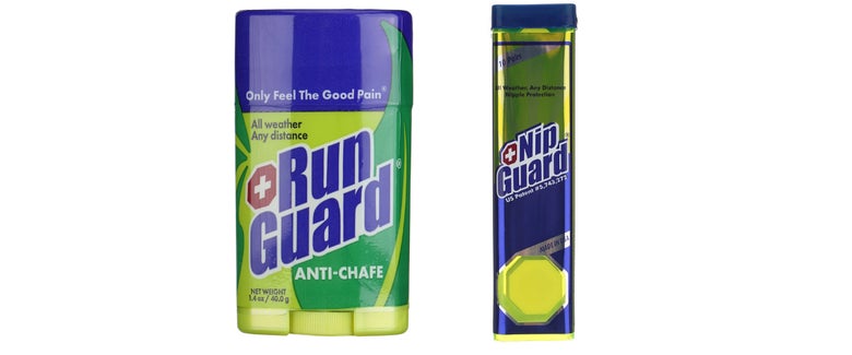 Run Guar Anti-chafe stick and Nip Guard