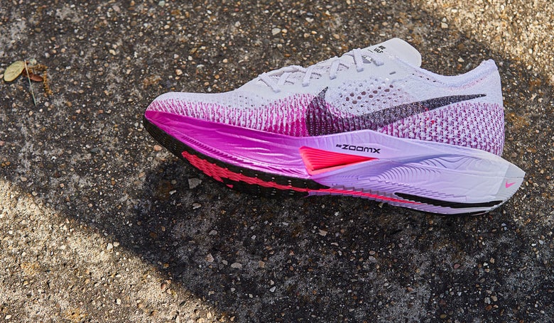 Single left pair of Nike Vaporfly 3 Best Carbon Plate Shoe