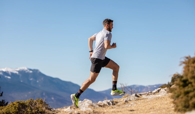 Running store in shorts