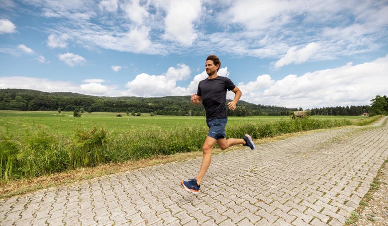 Men Running Short Shorts with Large Split Sides No Inner Lining