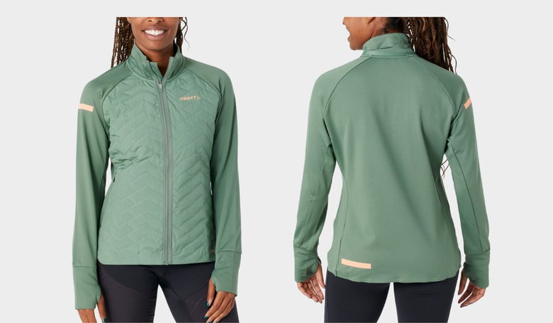 Womens discount running coat