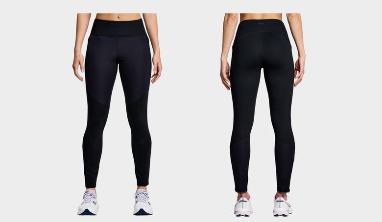 Ladies thermal running outlet tights