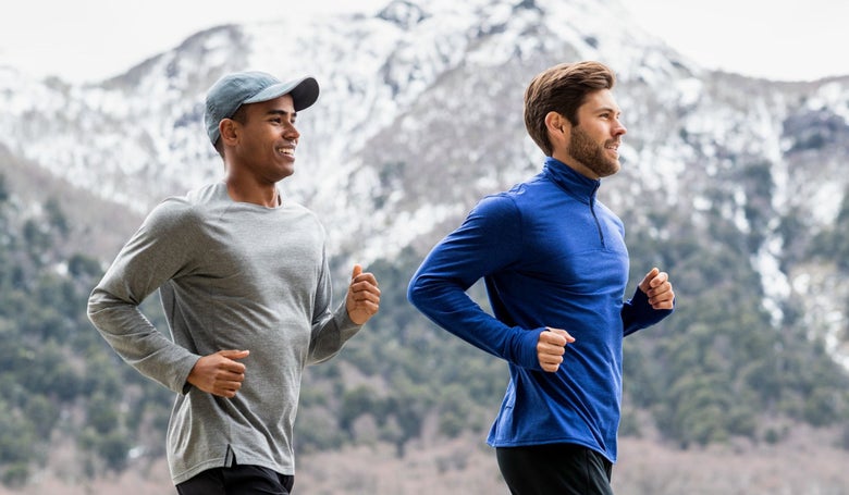 Long sleeve base layer running sale