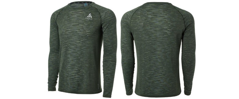 Odlo Men's Blackcomb Ceramicool Running Long-Sleeve T-Shirt – Run Company