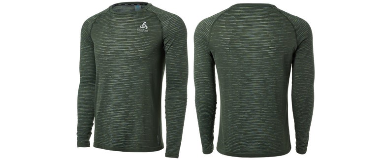 Odlo Men's Blackcomb Ceramicool Crew Neck Long Sleeve Review