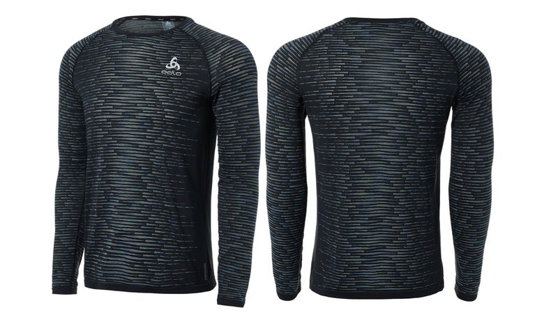 Odlo Men's Blackcomb Ceramicool Crew Neck Long Sleeve Review