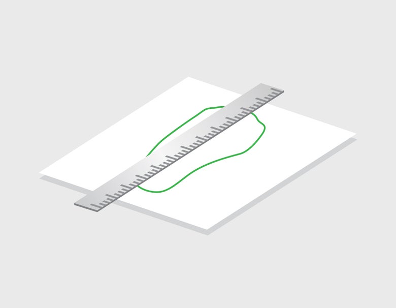 Measure Your Foot Size for Tennis Shoes 
