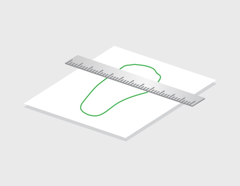 Measure Your Foot Size for Tennis Shoes 