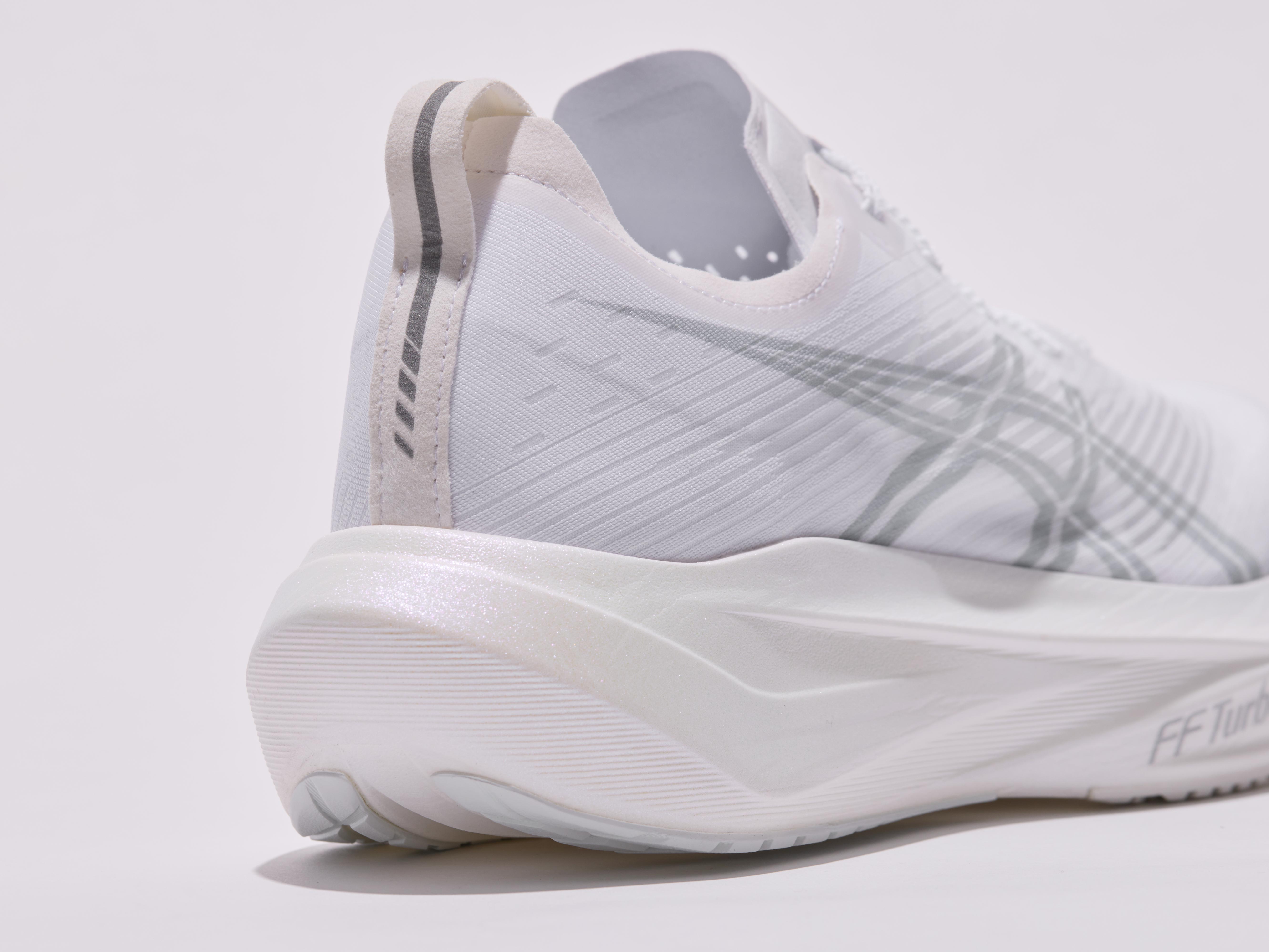 ASICS MEGABLAST close-up on heel midsole foam