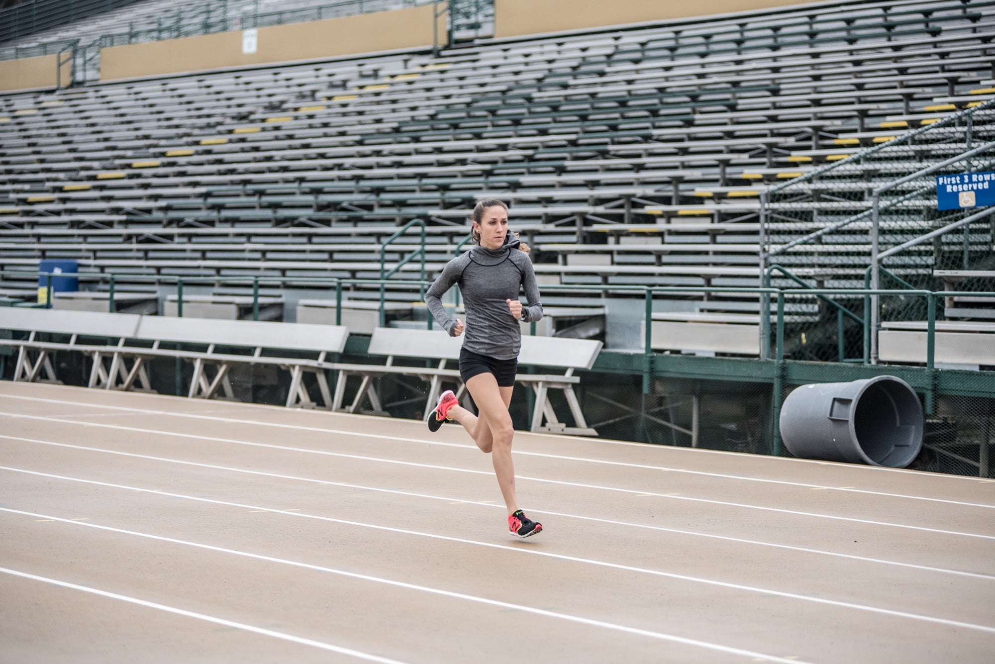 distance track spike