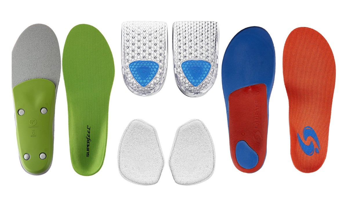 Shock Absorb Sports Insoles Arch Support Shoe Overpronation Back Pain Cushioned 