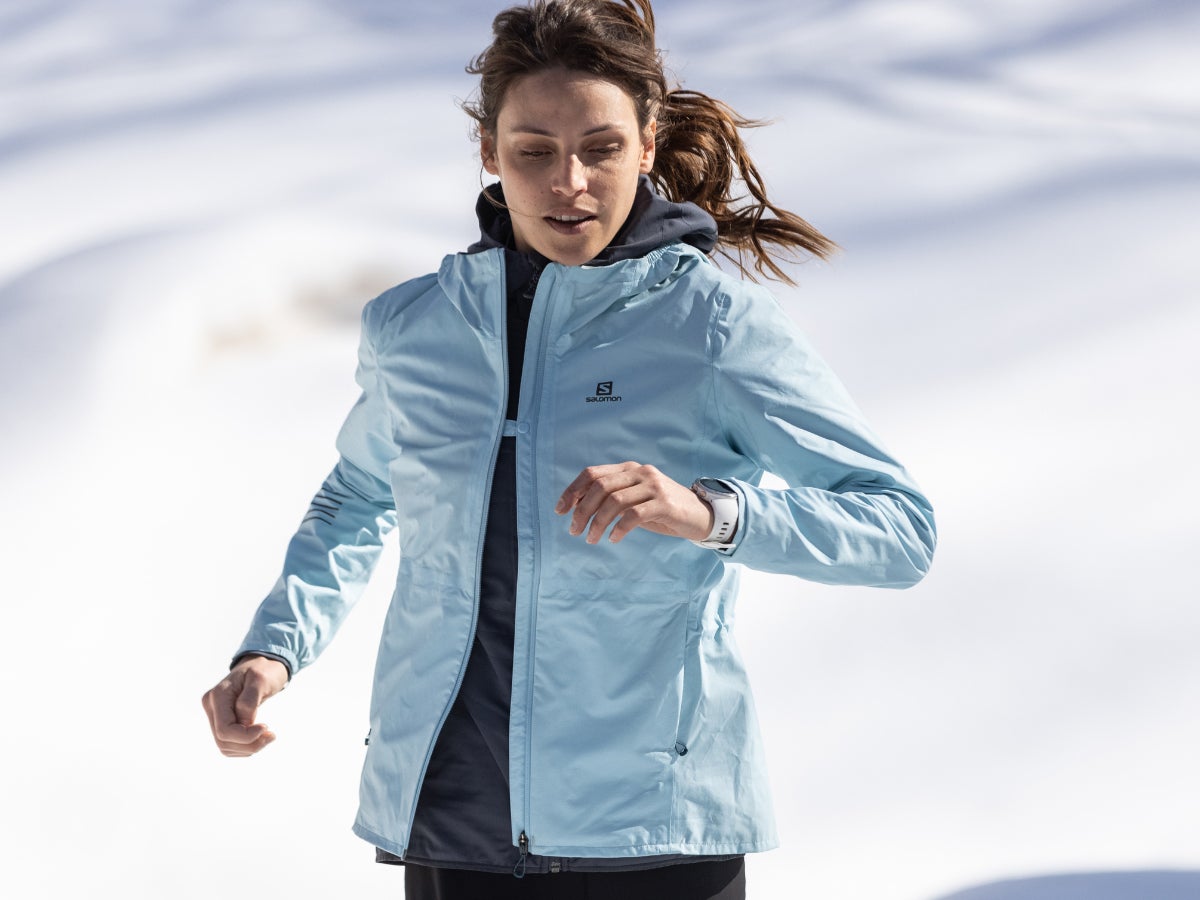 Time To Run Womens Windproof Running Jacket 