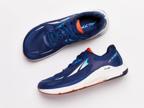 Pair of Altra running shoes review lateral view