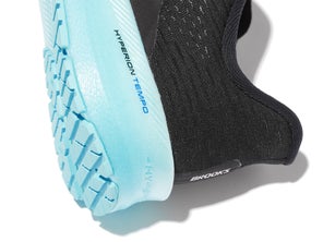 Brooks Hyperion Tempo- heel view